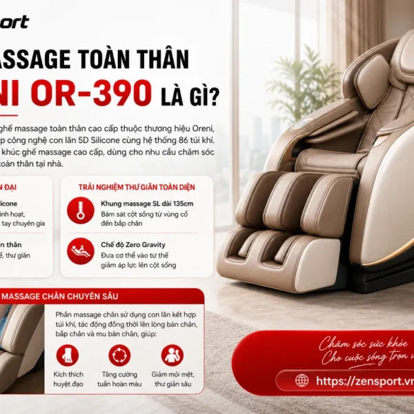 Ghế massage toàn thân Oreni OR-390