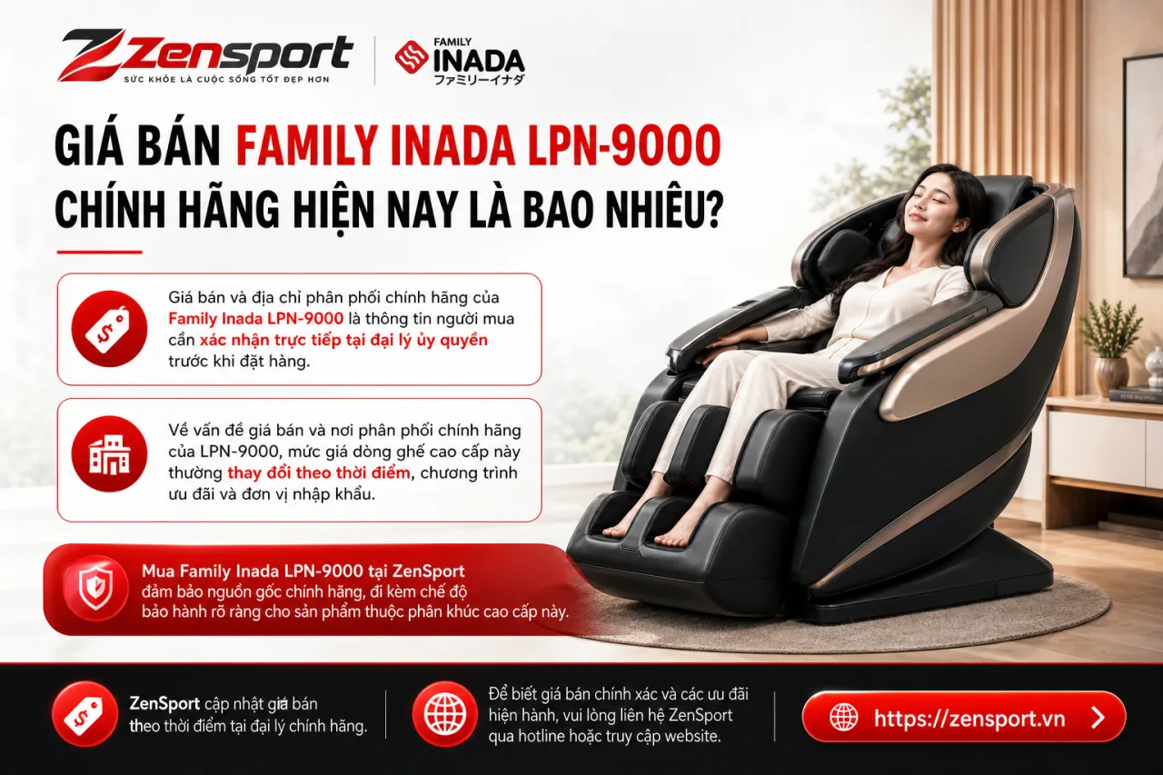 Giá bán Family Inada LPN-9000 chính hãng bao nhiêu Giá bán Family Inada LPN-9000 chính hãng bao nhiêu