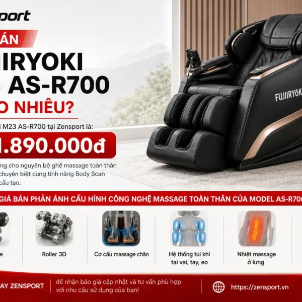 Giá Bán Fujiiryoki M23 AS-R700 Là Bao Nhiêu