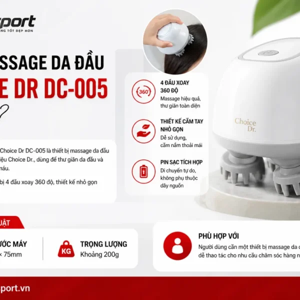 Máy Massage Da Đầu Choice Dr DC-005