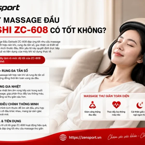 Máy Massage Đầu Daitashi ZC-608