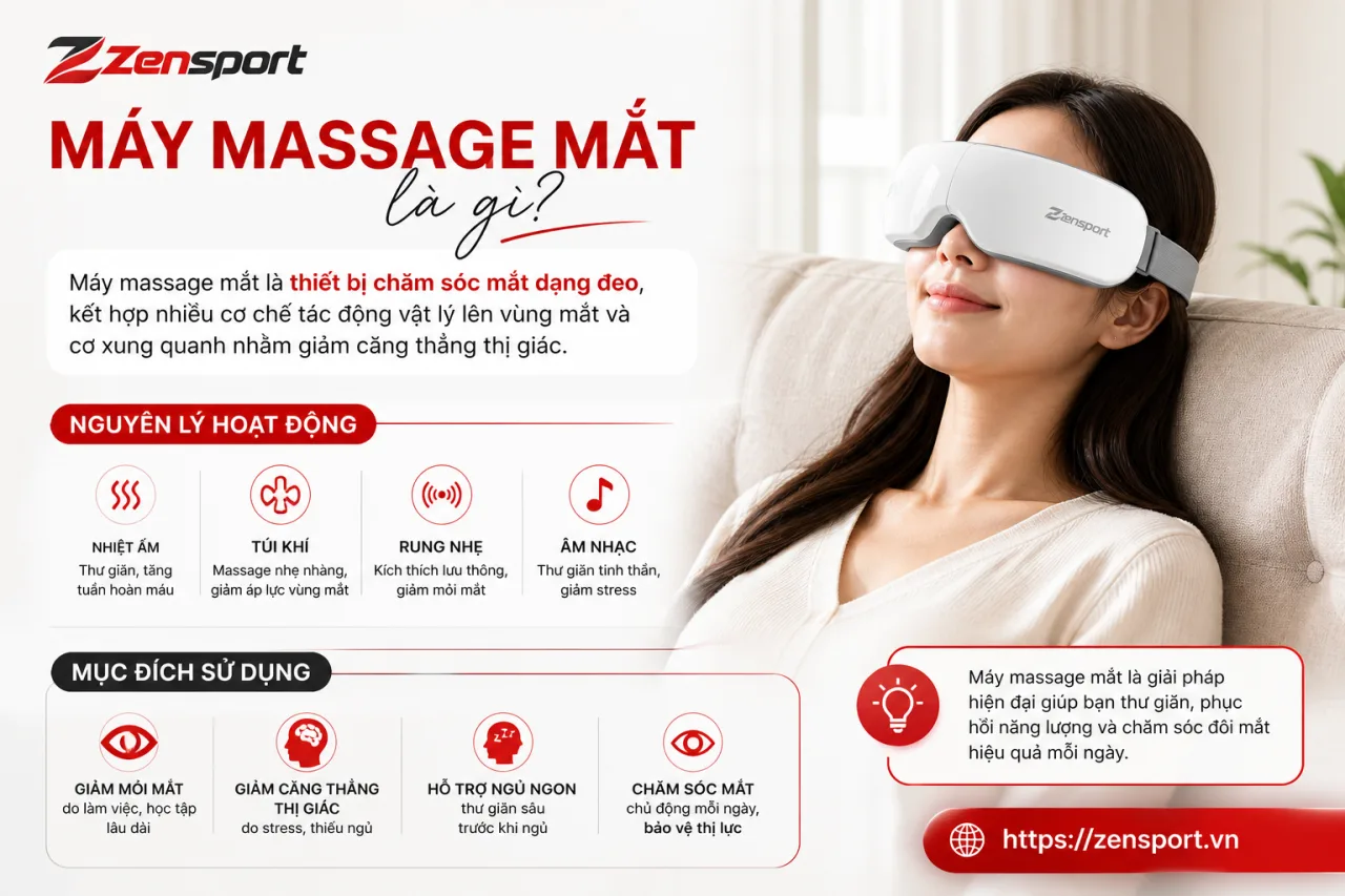 Máy massage mắt Máy massage mắt
