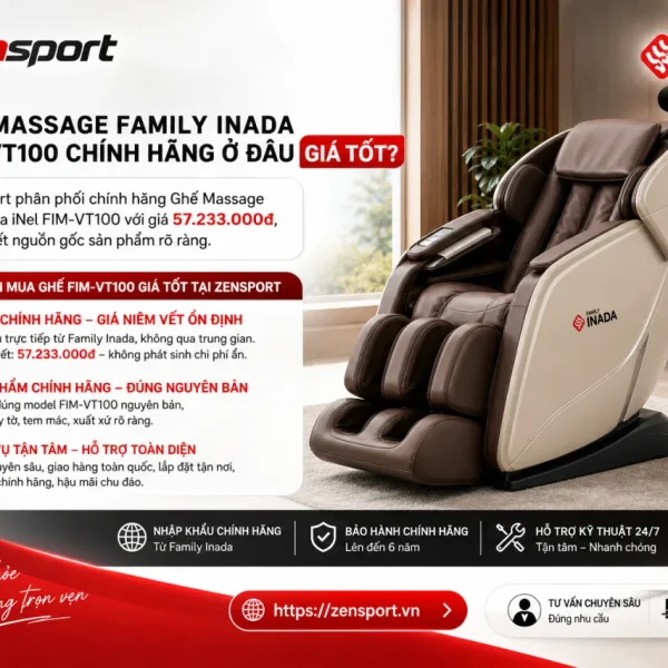 Mua Ghế Massage Family Inada iNel FIM-VT100 Chính Hãng Ở Đâu Giá Tốt