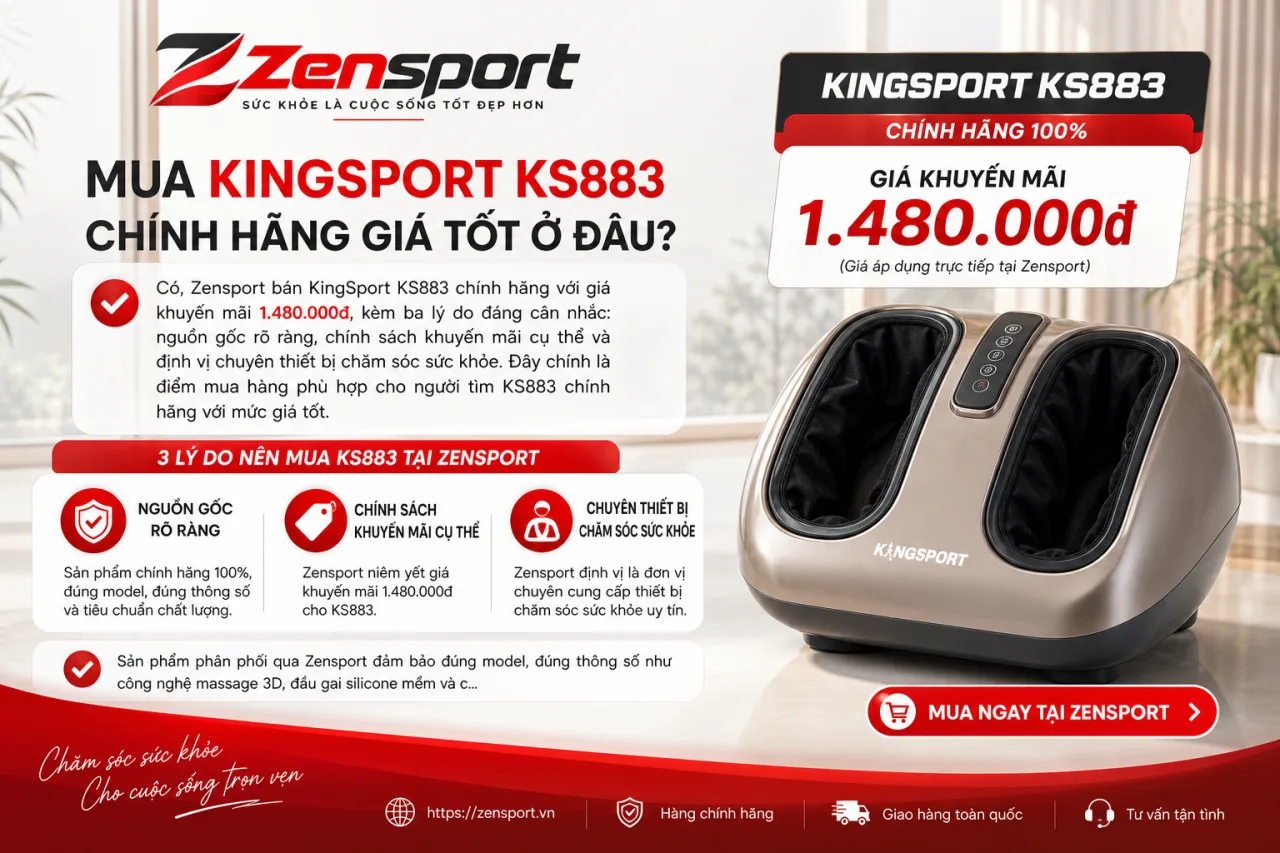 Mua KingSport KS883 Chính Hãng Giá Tốt Ở Đâu Mua KingSport KS883 Chính Hãng Giá Tốt Ở Đâu
