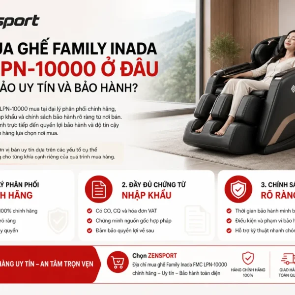 Nên Mua Ghế Family Inada FMC LPN-10000 Ở Đâu Để Đảm Bảo Uy Tín Và Bảo Hành