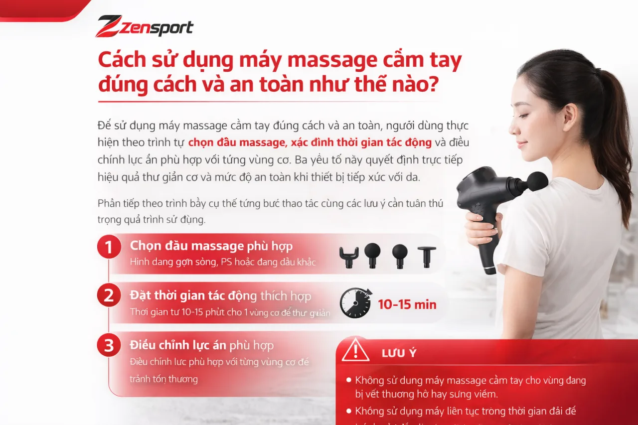 sử dụng máy massage cầm tay đúng cách và an toàn sử dụng máy massage cầm tay đúng cách và an toàn
